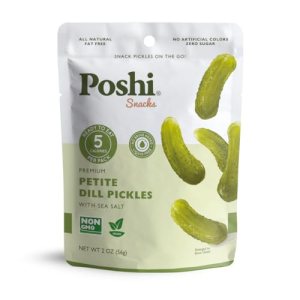 Poshi Petite Dill Pickles with Sea Salt