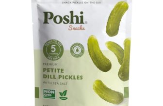 Poshi Petite Dill Pickles with Sea Salt