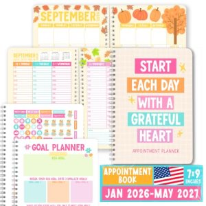 Hourly Appointment Book 2026-2027 – Appt Book 2026