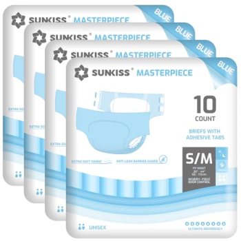 SUNKISS Masterpiece Adult Diapers with Tabs
