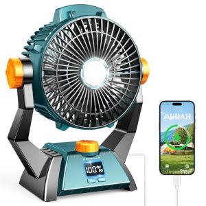 Camping Fan – Rechargeable Portable Battery Powered Camping Fans for Tents with