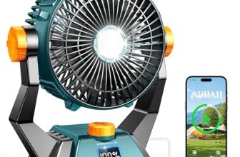 Camping Fan – Rechargeable Portable Battery Powered Camping Fans for Tents with