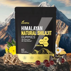 sHimalayan* Shilajit* Gummies with Ashwagandha & Gokshura
