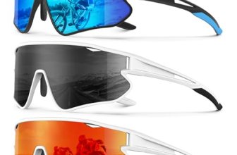 KALIYADI Mens-Sunglasses Polarized Sports Sunglasses: Cycling Sun Glasses Women