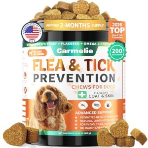 Carmelie Flea and Tick Prevention for Dogs