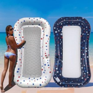 POORAFTERS 2Pack Ultra-Comfort Cooling Pool Float Lounge Extra-Large Fabric-Cove