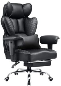 COMHOMA Big and Tall Office Chair Heavy Duty Wide Ergonomic Gaming Chair with De