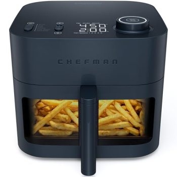 Chefman Crispinator Air Fryer 6-in-1 with 8 Qt capacity