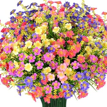 trytuny 10 PCS Artificial Plants Outdoor