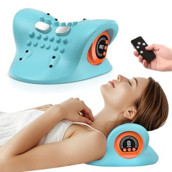 Smedz Neck Massager 2026 New Upgrade 3 in 1 Portable Massager with Heat &Comfort