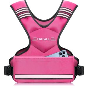 BAGAIL Adjustable Weighted Vest for Women 4-10lb