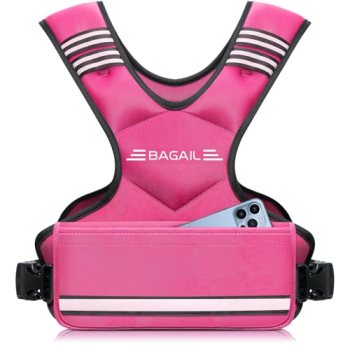 BAGAIL Adjustable Weighted Vest for Women 4-10lb