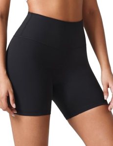 Colorfulkoala Dreamlux No Front Seam Shorts High Waist Biker Shorts for Women 6″