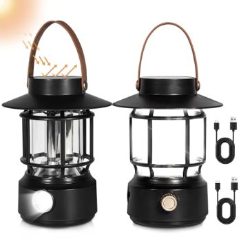 Led Camping Lantern 2 Pack, 1000LM