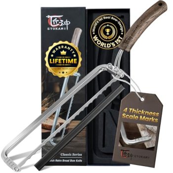 SYOKAMI 2026 Upgrade Bread Knife for Homemade Bread