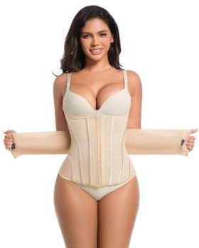 GROW LOOP Waist Trainer for Women Faja Body Shaper Tummy Control Shapewear Waist