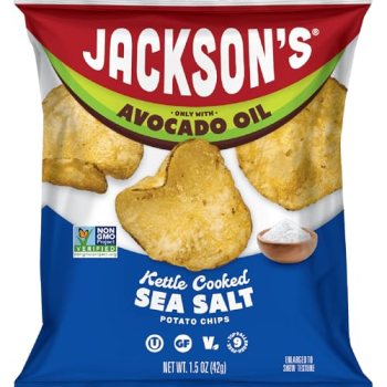 Jackson’s Potato Classic Kettle Chips with Sea Salt (1.5oz