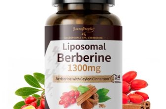 GREENPEOPLE Liposomal Berberine Supplement with Ceylon Cinnamon