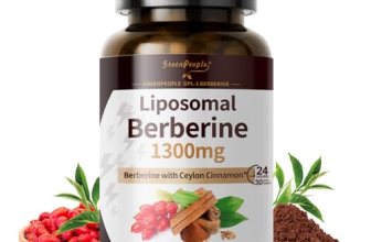 GREENPEOPLE Liposomal Berberine Supplement with Ceylon Cinnamon