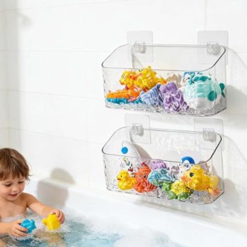 Eunion Bath Toy Storage Organizer