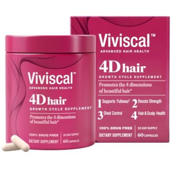 Viviscal 4D Hair Growth Cycle Supplements for Women for Full