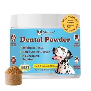 Natural Dog Company Dental Powder for Dogs