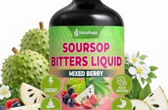 NutraPeaks Soursop Bitters Liquid – Herbal Detox Formula with Soursop