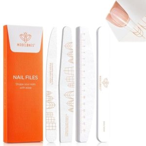 Modelones Nail Files and Nail Buffers Blocks 4 PCS