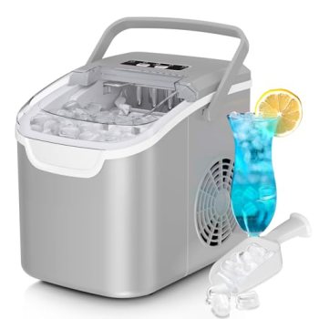 Countertop Ice Maker Machine, 8 Ice Cubes in 6 mins