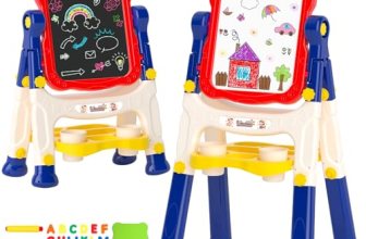 Chalk Board Easel for Kids Toys