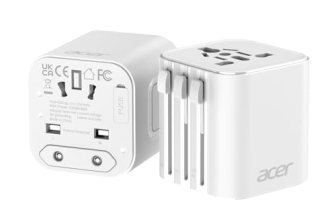 Acer US to Europe Plug Adapter, Universal Travel Adapter, International Power Ad