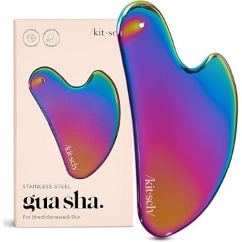 Kitsch Stainless Steel Gua Sha Facial Tools – Guasha Tool for Face