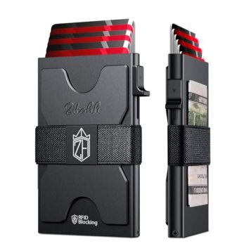 Zitahli Card Holder Wallets for Men – Slim Wallet Holds 6+6 Cards