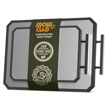 SNOWCLAD Stainless Steel Cutting Board