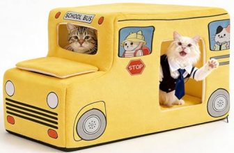 VIEFIN Cute Cat Beds Kitten Beds