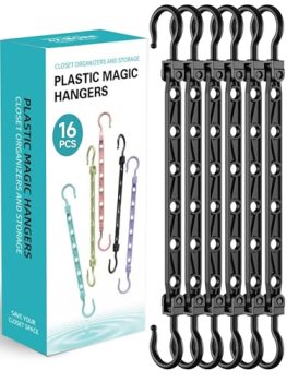 Space Saving Hangers for 96 Clothes