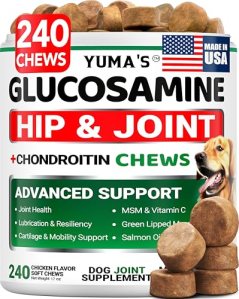 Glucosamine for Dogs – 240 Chews