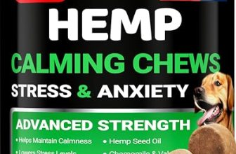 Hemp Calming Chews for Dogs – 240 Treats