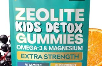Parrox Zeolite Kids Gummies, 9-in-1 with Zeolite