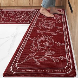 ROTTOGOON Kitchen Floor Mat Set of 2