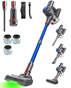 SVHT Cordless Vacuum Cleaner, 450W 40KPA Vacuum Cleaners for Home