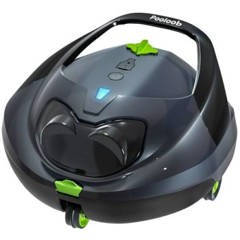 Pooloob Robotic Pool Vacuum Cleaner with Triple-Layer Filtration & Floating Buoy