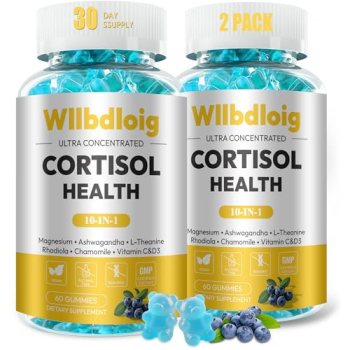 Cortisol Supplements Gummies for Women