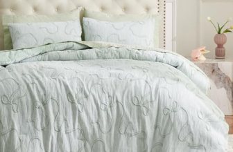 Bedsure Sage Green Comforter Set Queen