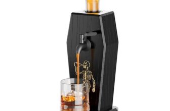 Leakproof Ash Wood Whiskey Liquor Dispenser
