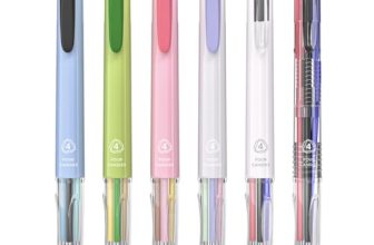Four Candies Multicolor Pens, 4-in-1 Colored Gel Pen