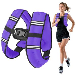 6lb/8lb/12lb/16lb/20Lb Weighted Vest Woman Men with Reflective Stripe