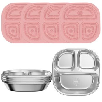 ENCYS Set of 4 Snack Containers