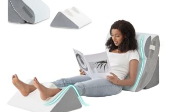 Hansleep Bed Wedge Pillow Set for After Surgery 4PCS