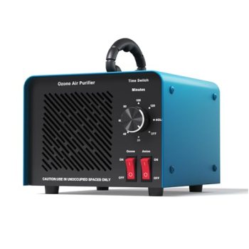 120,000mg/h 0zone Generator High Capacity Ozone Machine & 1 Billion Negative Ion
